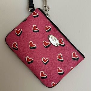 Coach wristlet used